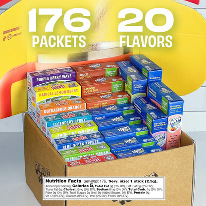 Wyler's Light Singles To Go 176ct - 176 Sugar Free Drink Mix Packets