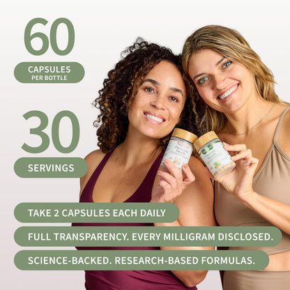 Snap Supplements Perimeno Health Perimenopause Supplements for Women, 60 Ct | Botanical Complex with Shatavari for Hormone Balance and Harmony, Mood and Vitality, Perimenopause Support for Women