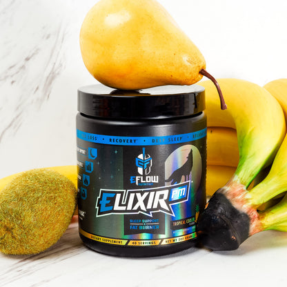eFlow Nutrition Elixir PM - Night time Fat Burner and Natural Sleep Support - GABA, l-carnitine