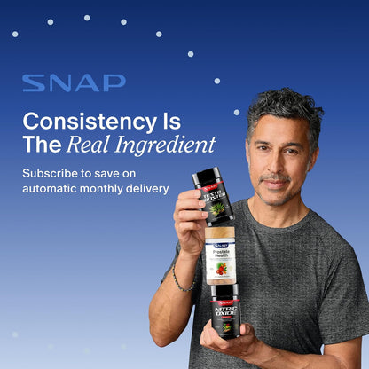 Snap Supplements Big Boy Bundle, Daily Men's Health Support, 90 Caps. Each | Includes Prostate Health with Saw Palmetto for Men, Testo Booster for Men & Nitric Oxide Booster, Vegan, Non-GMO, Gluten-Free