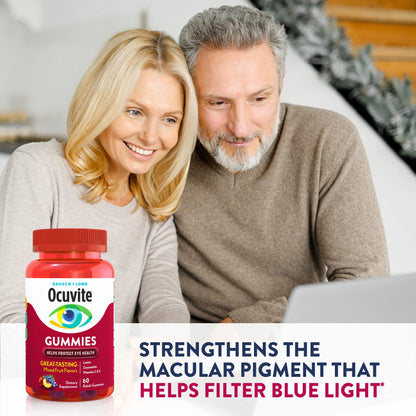 Ocuvite Vitamin & Mineral Supplement for Eye Health Adult Gummies