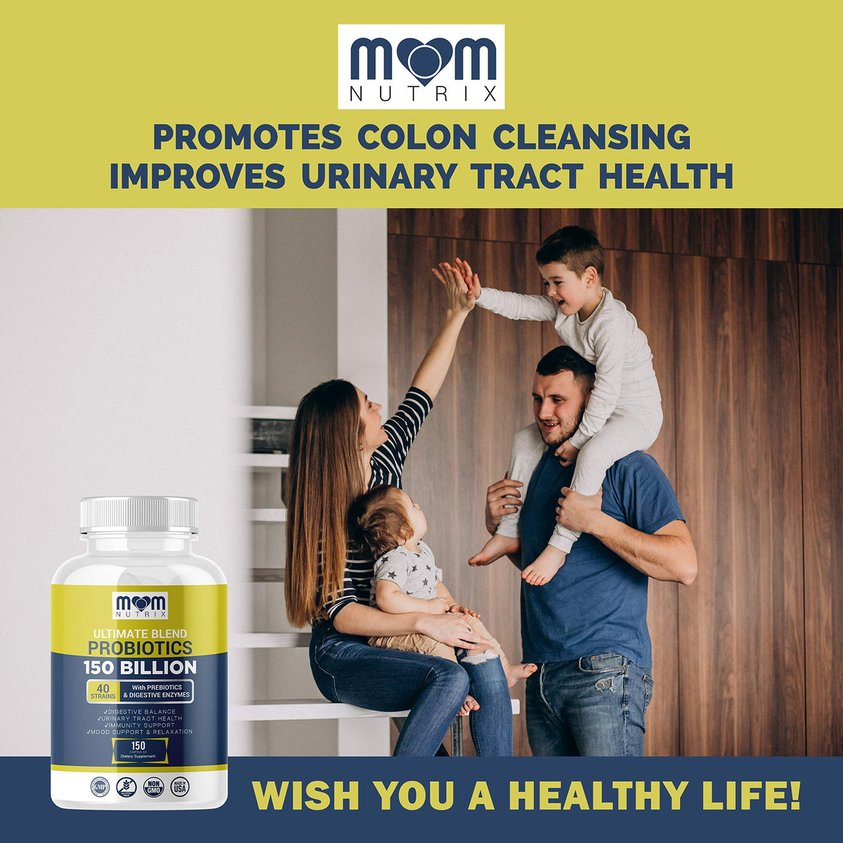 Probiotics 150 Billion CFU - 40 Strain Probiotics for Women, Probiotics for Men and Adults