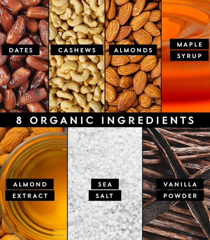 Truvani Plant Based Snack Bars | Variety | 12 Pack | Vegan | 5-8g Protein | USDA Organic and Vegan | Dairy, Soy, and Gluten Free | Individually Wrapped