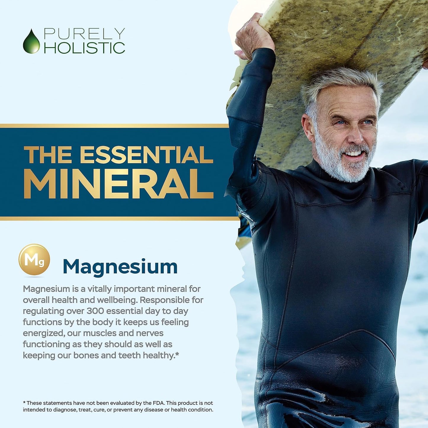 Magnesium Taurate 400MG Elemental Magnesium Per Serving, 4 Month Supply | Heart Health & Nervous System Support, High Absorption Mag Taurate Complex with Vitamin B6, Vegan & Non-GMO, 240 Tablets