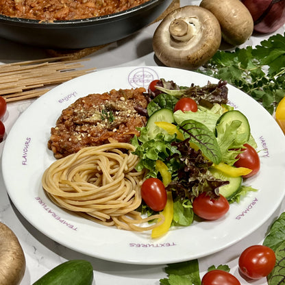 Portion Perfection Melamine 2 Pack 10” Portion Plates for Adults with Low Calorie Meal