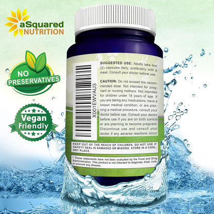 aSquared Nutrition DIM Supplement 300mg Per Serving Plus BioPerine - 200 Veggie Capsules - Diindolylmethane DIM Max Strength Pills to Support Estrogen Metabolism & Balance, Menopause, Hormonal Acne