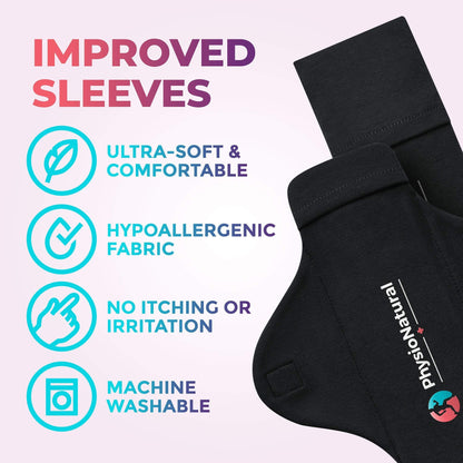 Reusable Perineal Ice Packs with Washable Sleeves – for Hemorrhoids, Postpartum Vaginal Pain