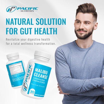 Pacific Nutrition Full Body Detox - Malibu Cleanse Complete Body & Intestinal Cleanse
