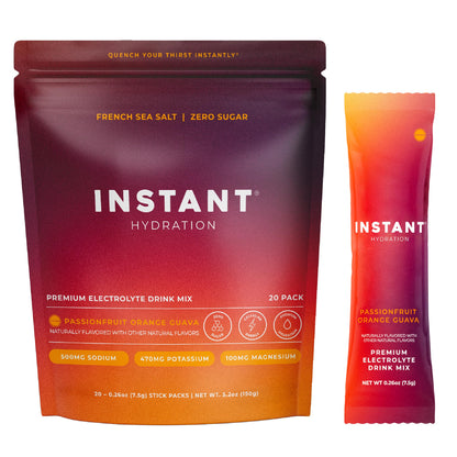 Instant Hydration Sugar Free Electrolytes Powder Packets Variety Pack - Watermelon, Raspberry, Lemon Lime Drink Mix & Travel Essentials with Magnesium and Potassium - Post Workout Recovery - 20 Sticks