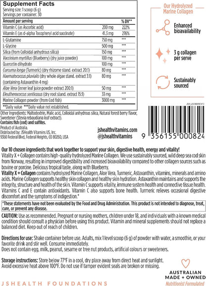 JSHealth Vitamins Beauty Favorites Bundle | Includes Hair + Energy Hair Vitamins & Vitality X + Collagen Beauty Powder Supplement