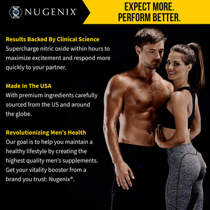Nugenix Sexual Vitality Booster - Ultra Premium Performance Amplifier for Men - Nitric Oxide
