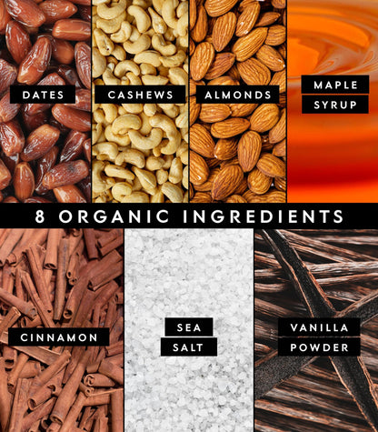 Truvani Plant Based Snack Bars | Variety | 12 Pack | Vegan | 5-8g Protein | USDA Organic and Vegan | Dairy, Soy, and Gluten Free | Individually Wrapped