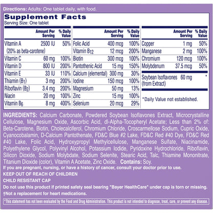 One A Day 1-A-Day Tabs Women's Meno Supp