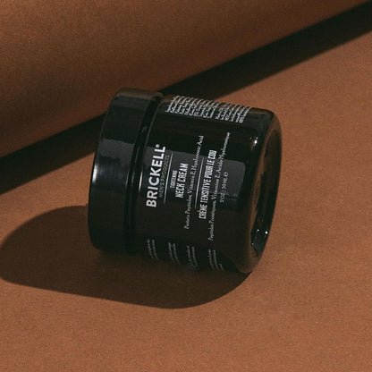 Brickell Men's Tightening Neck Cream For Men, Neck Cream For Tightening and Firming, Anti Wrinkle Cream, With Peptides, Niacinamide, and Hyaluronic Acid, 2 Ounce, Unscented