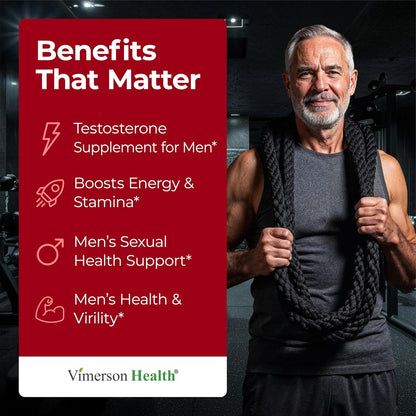 Longjack Tongkat Ali for Men 100:1 Extract –Energy & Vitality Support –60ct