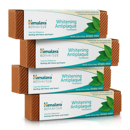 Himalaya Botanique Whitening Complete Care Toothpaste Mint, 5.29 oz, 2 Pack