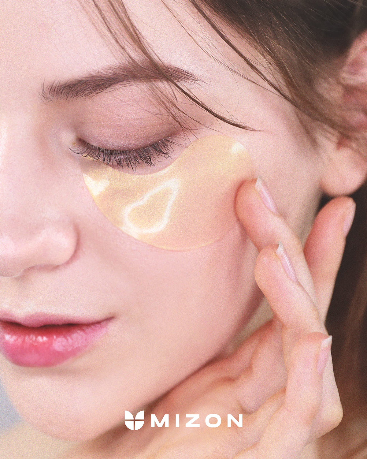 MIZON 24K Gold and Snail Hydrogel Patches (30 pairs) for Puffy Eyes, Dark Circles