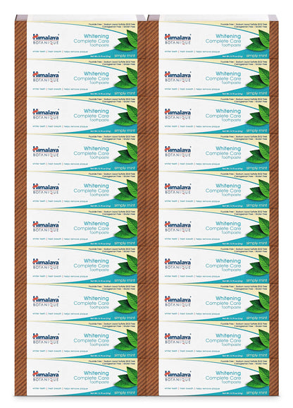 Himalaya Botanique Whitening Complete Care Toothpaste Mint, 5.29 oz, 2 Pack