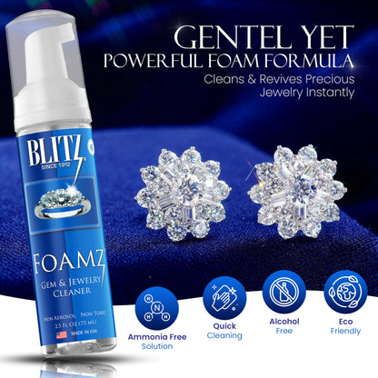 Blitz Gem & Jewelry Cleaner Concentrate Refill for Ultrasonic Machines 8 oz
