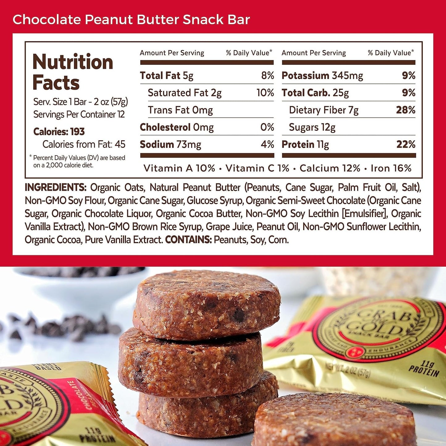 Grab The Gold Protein Bars & Immune Gummies Bundle Vitamin C Zinc