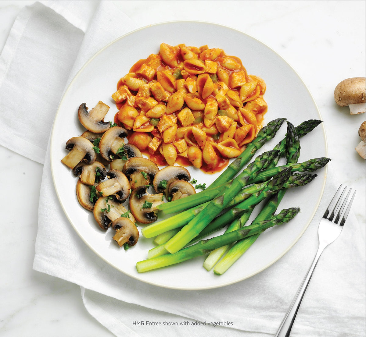 HMR Chicken Pasta Parmesan Entrée | Pre-packaged Lunch or Dinner to Support Weight