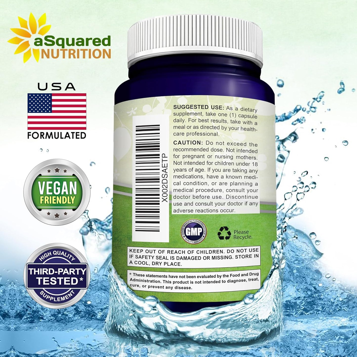 Nicotinamide with Resveratrol - 120 Capsules - Vitamin B3 500mg Supplement | Nicotinamide 500mg (Niacinamide Flush Free) - Vit B3 Pills to Support NAD, Skin Cell Health & Energy