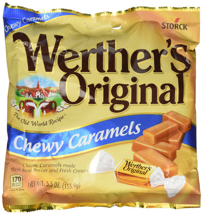 Werther's Original Sugar Free Hard Candies 1.46 Oz (3 Pack)