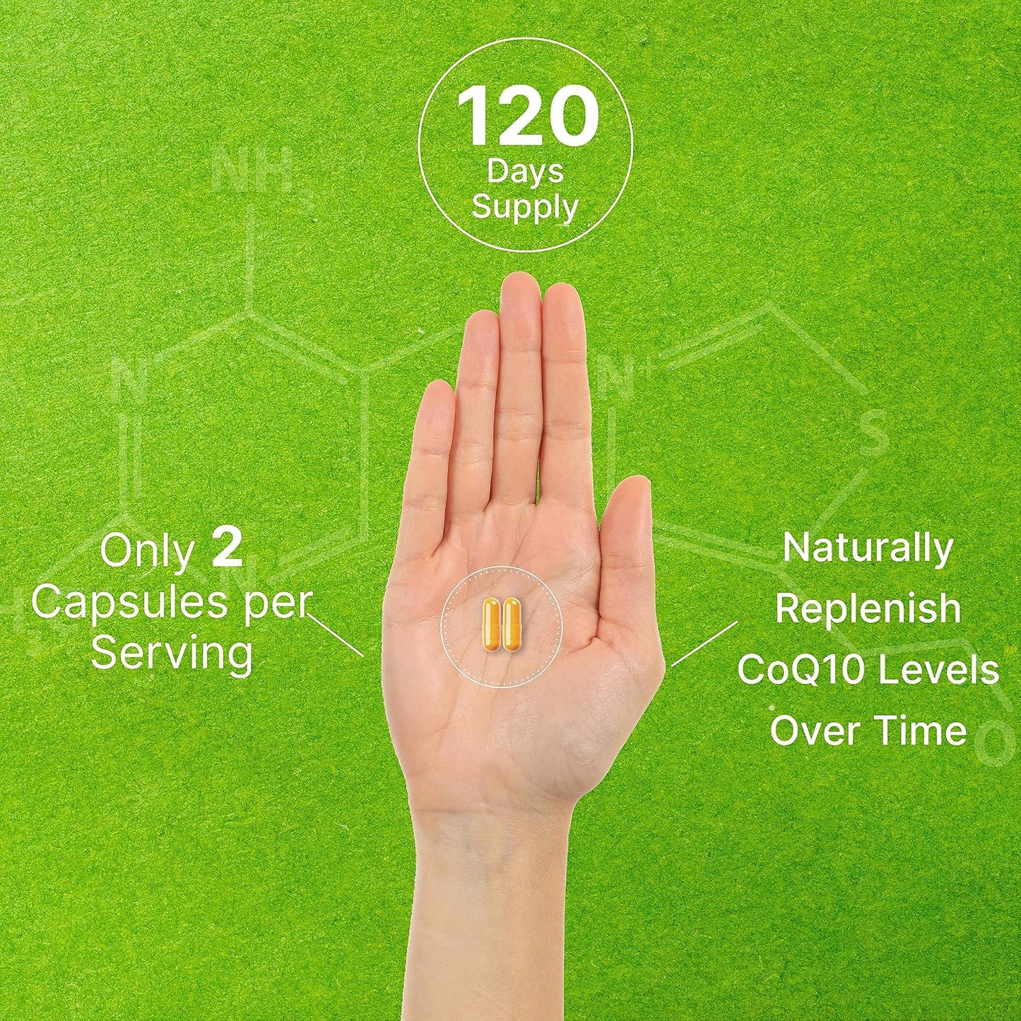 DEAL SUPPLEMENT CoQ10 200mg with PQQ 200mcg, 240 Veggie Capsules | Bioavailable Coenzyme Q10 Complex | Supports Heart, Energy & Brain Health | Antioxidant Support | Non-GMO