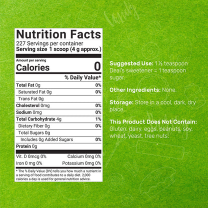 Allulose Sweetener 6 Pounds – Natural Sugar Substitutes, No Aftertaste – Keto Friendly, Vegan, Zero Net Carb, Zero Calorie – Great for Cooking & Baking