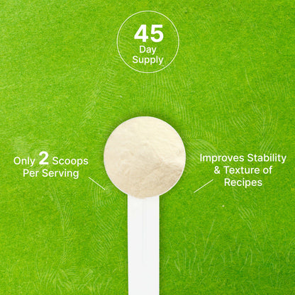 Unflavored Beef Gelatin Powder, 1lb – Grass Fed & Pasture Raised Bovine – Natural Thickener & Stabilizer for Cooking & Baking – High Collagen Protein Source – Non-GMO, Keto Friendly