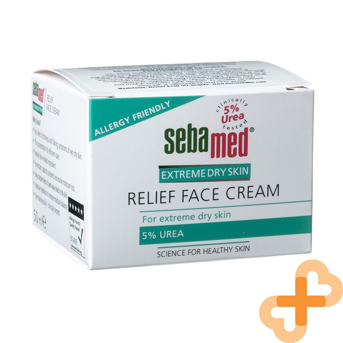 SEBAMED EXTREME DRY SKIN Urea 5% Relief Face Cream Allergy Friendly