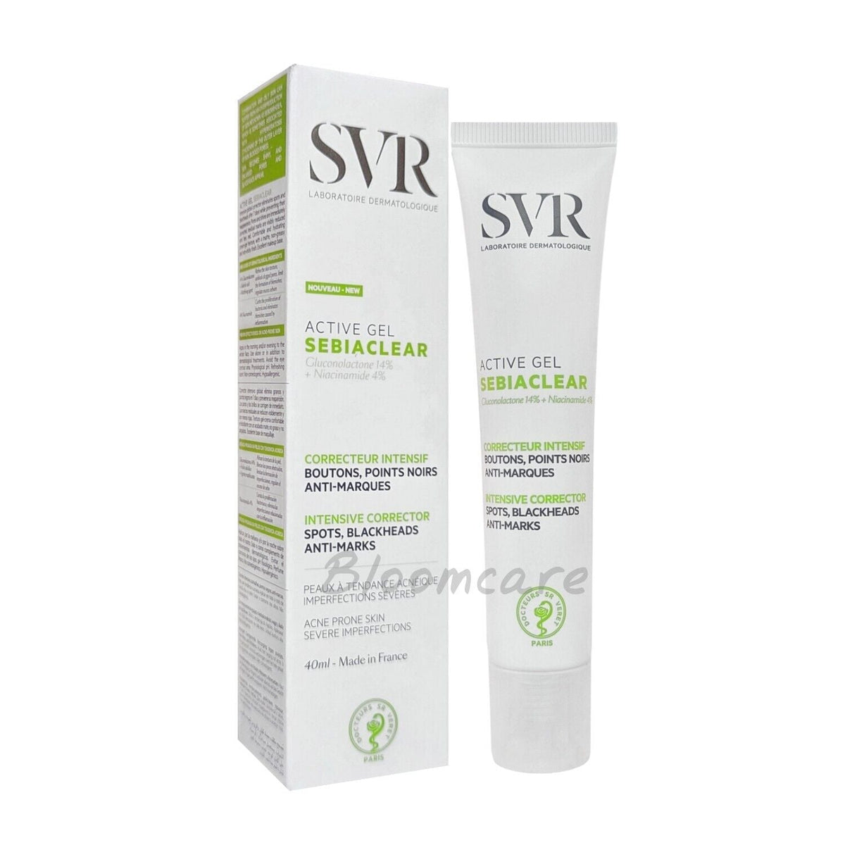 SVR Sebiaclear Active Gel Intensive Corrector 40ml