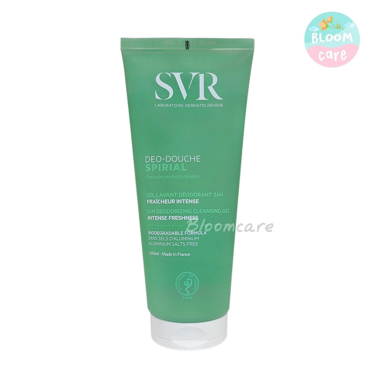 SVR Spirial Deo-Douche Deodorizing Cleansing Gel 200ml