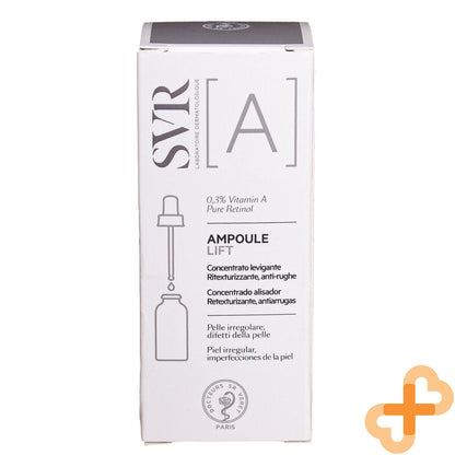 SVR Ampoule Lift A Anti-Wrinkle Ant-Ageing Texture Firming Hydrating 30ml