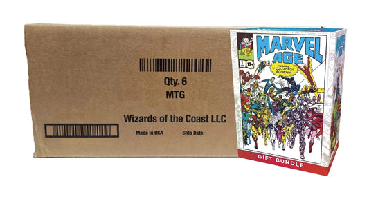 SEALED CASE! 6x Gift Bundle Bundle Marvel Super Heroes MSH MTG