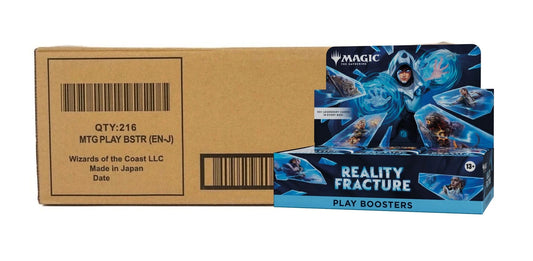 SEALED CASE! 6x Play Booster Box Reality Fracture FRA MTG