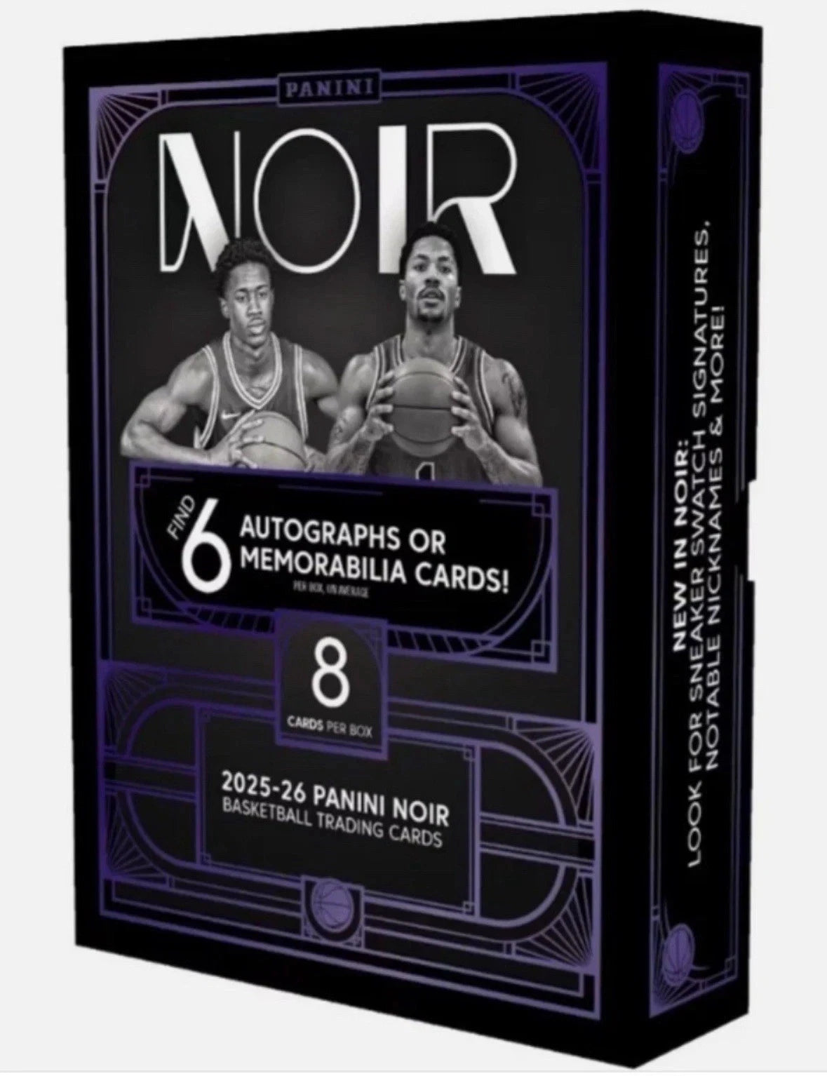 2025-26 Panini Noir Basketball Hobby Box