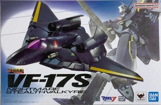 VF-17S Nightmare Stealthvalkyrie (Gamlin Kizaki use) "Macross 7", DX Chogokin