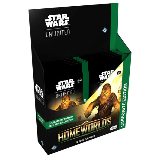 Star Wars: Unlimited - Homeworlds Carbonite Booster Box PRESALE 10/9