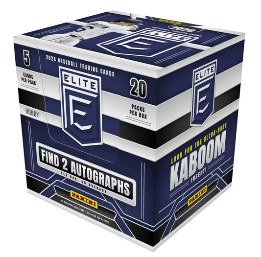 2026 Panini Donruss Elite Baseball Hobby Box