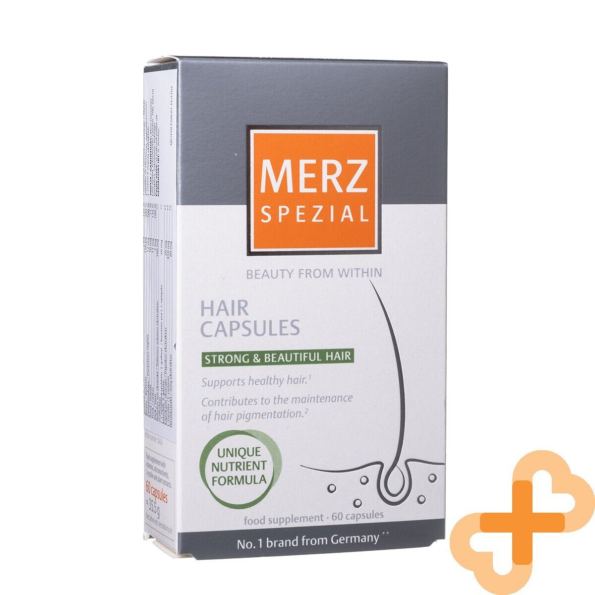 MERZ SPEZIAL Hair 60 Capsules Supplement for Strong and Beautiful Hair