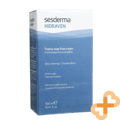 SESDERMA HIDRAVEN Foamy Soap Free Cream 300ml All Skin Types Plant