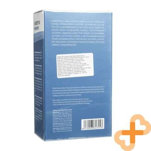 SESDERMA HIDRAVEN Foamy Soap Free Cream 300ml All Skin Types Plant